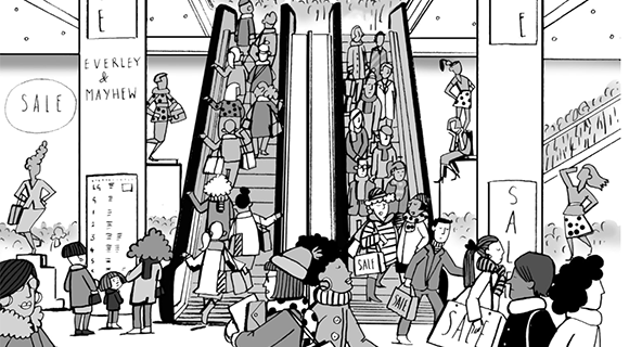 Daisy and the Trouble with Shopping